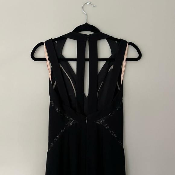 BCBC black event dress with lace details - Picture 4 of 5